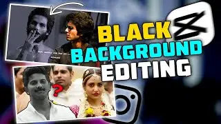 Black Background Editing | New Instagram Trend | Capcut