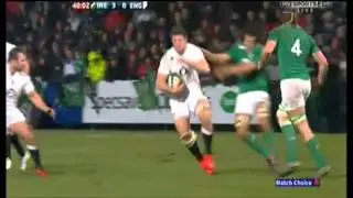 Ireland WolfHounds V England Saxons Guy wanted to knock himself out