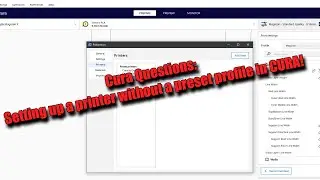 Cura Questions - Setting up a printer that has no profile in cura
