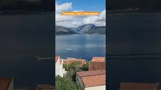 Так выглядит типичное утро в Черногории #черногория #монтенегро #montenegro #балканы #crnagora #кофе