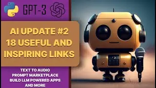 AI Update 2: text to audio, prompt marketplace, build llm powered apps and more