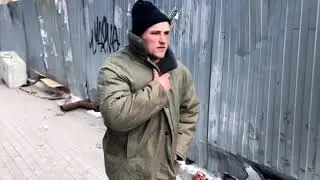 Бомж и бодибилдинг