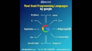 Most Used Programming Languages by Google!