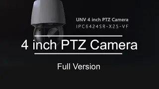 UNV 4 inch PTZ Camera (Full Version) Don't Miss it | Featured with easy installation