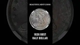 1838 CAPPED BUST  HALF DOLLAR SUPER RARE COIN IN MS64 CONDITION FOR SALE NOW 070324!!!
