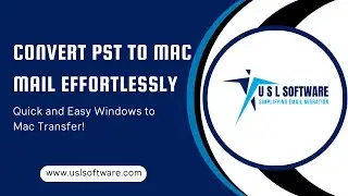 Convert Windows PST to Mac Mail (Apple Mail Archive)