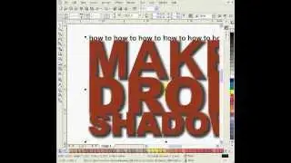 How To Make Drop Shadow in CorelDRAW Easily