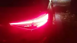 Skoda Kodiaq Sportline Facelift 2022 Rückleuchten Animation