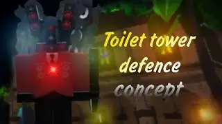 Titan speaker man with a knife concept on Toilet tower defense (ep 73 part 2)