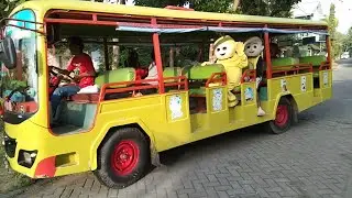 Upin Ipin Naik Bus Tayo Sama Lala & Po | Tayo Indonesia, Odong-Odong Bus Tayo 2022