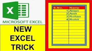New Excel Trick | #exceltutorial | #excelfansonly
