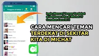Cara Mencari Teman Terdekat di Michat