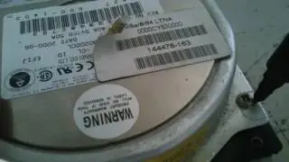 Fujitsu MP3102AT Click Of Death Temporary Fix