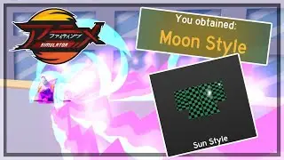 Showcasing Moon and Sun Style! | Anime Fighting Simulator