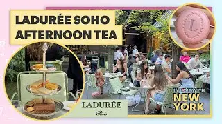 ☕ Ladurée SoHo NYC - Afternoon Tea at Ladurée SoHo NYC | June 2024 | NYC VLOG