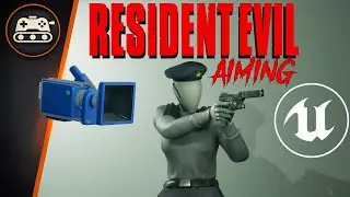 Resident Evil Camera System in Unreal Engine (UE5) — Part 6: Weapon Aiming & Aim Offsets