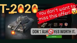 T-2020 🇷🇺 TANK PREVIEW & GAMEPLAY ⚡ DON'T MISS THIS OFFER‼️ WOTB ⚡ WOTBLITZ ⚡ WORLD OF TANKS BLITZ