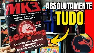 RELEMBRE O GUIA DEFINITIVO MORTAL KOMBAT 3 DA REVISTA AÇÃO GAMES