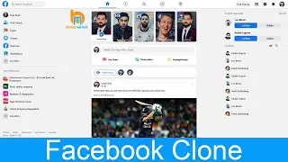 Facebook Website Design Using HTML | CSS | JAVASCRIPT