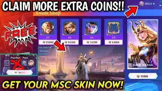 CLAIM EXTRA COINS AND GET VALENTINA MSC SKIN FOR FREE (THANKS MOONTON)! - MLBB