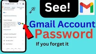 how to recover gmail account,see google password in mobile,how to see google account password on pc