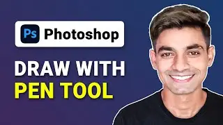 How to Draw With Pen Tool in Photoshop (EASY WAY)