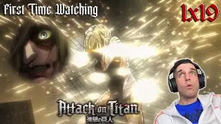 Attack on Titan - Season 1 Episode 19 Reaction!!【GOTEM】1x19