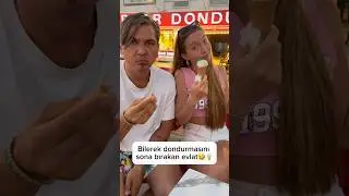 Bilerek dondurmasını sona bırakan evlat🤣🍦 