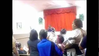 Pastor Heard Praising with the Saints