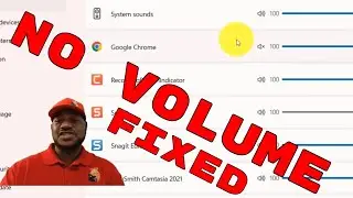 How To Fix Muted Volume In Google Chrome And Other Apps.  OPEN VOLUME MIXER