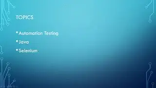 Selenium with Java | Automation Testing | TestNG | API Testing | Jenkins | Maven | Manual Testing