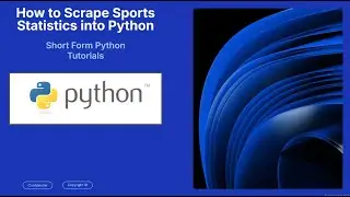Web Scraping Sports Stats with Python | Extract Data from Baseball Reference