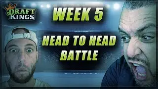HEAD TO HEAD BATTLE VS. ADAM LEVITAN | DRAFTKINGS NFL DFS WEEK 5 LINEUPS