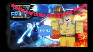 WHEN SAITAM EAT FLARE FRUIT|ROBLOX GAME|MOBILE|