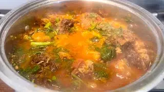 Smoke turkey Vegetable soup