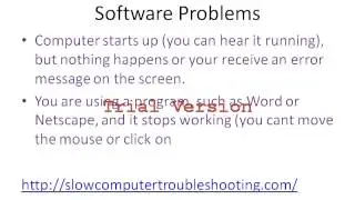 PC TROUBLESHOOTING SOFTWARE