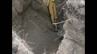 Výkop a napojenie jamy s čistiarňou odpadových vôd (ČOV)