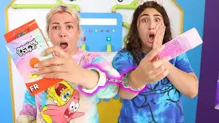 FIX THIS SLIME WHILE HANDCUFFED CHALLENGE ! slimeatory 