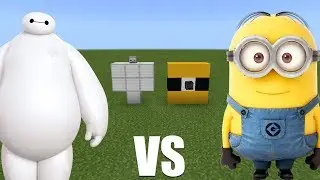 MCPE: Minions vs Baymax