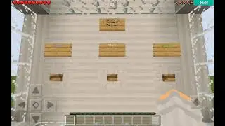 Прохождение паркура, в MINECRAFT PE 1.0.5 #1