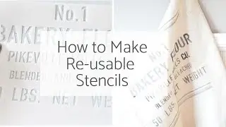 How to Create Reusable Stencils with Cricut Maker