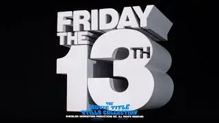Friday the 13th (1980) title sequence