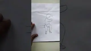 #art #drawing #cute #sketch #painting #sad #love #baby #chetan #music #new #trending #top #like  🙂☺️