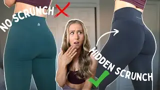 The BEST Hidden Scrunch Leggings to Flatter the Glutes!
