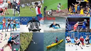 Learn Sport Name & Picture | Sport Vocabulary | Necessary Vocabulary Tutorial