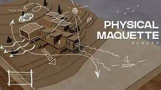 I rendered an Architectural Maquette in Lumion : HOW TO