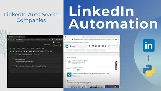 LinkedIn Auto Search Companies | LinkedIn Automation | LinkedIn Companies Scraper- Python,DataKund