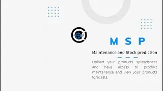 Product Maintenance and Stock Prediction (MSP)