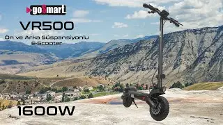 Gosmart VR500 Ön Ve Arka Süspansiyonlu E-Scooter