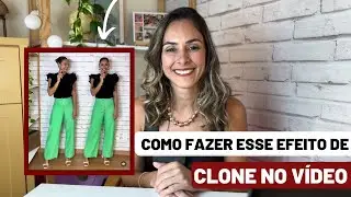 COMO FAZER EFEITO DE CLONE NO CAPCUT - Passo a passo